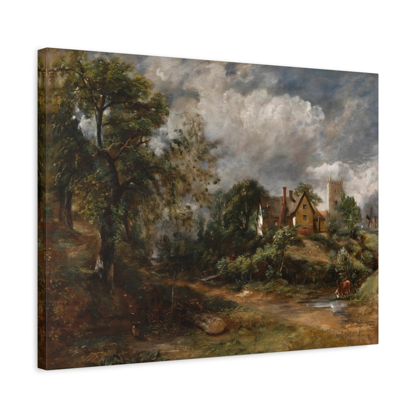 John Constable Glebe Farm - Canvas Wall Art Print Reproduction