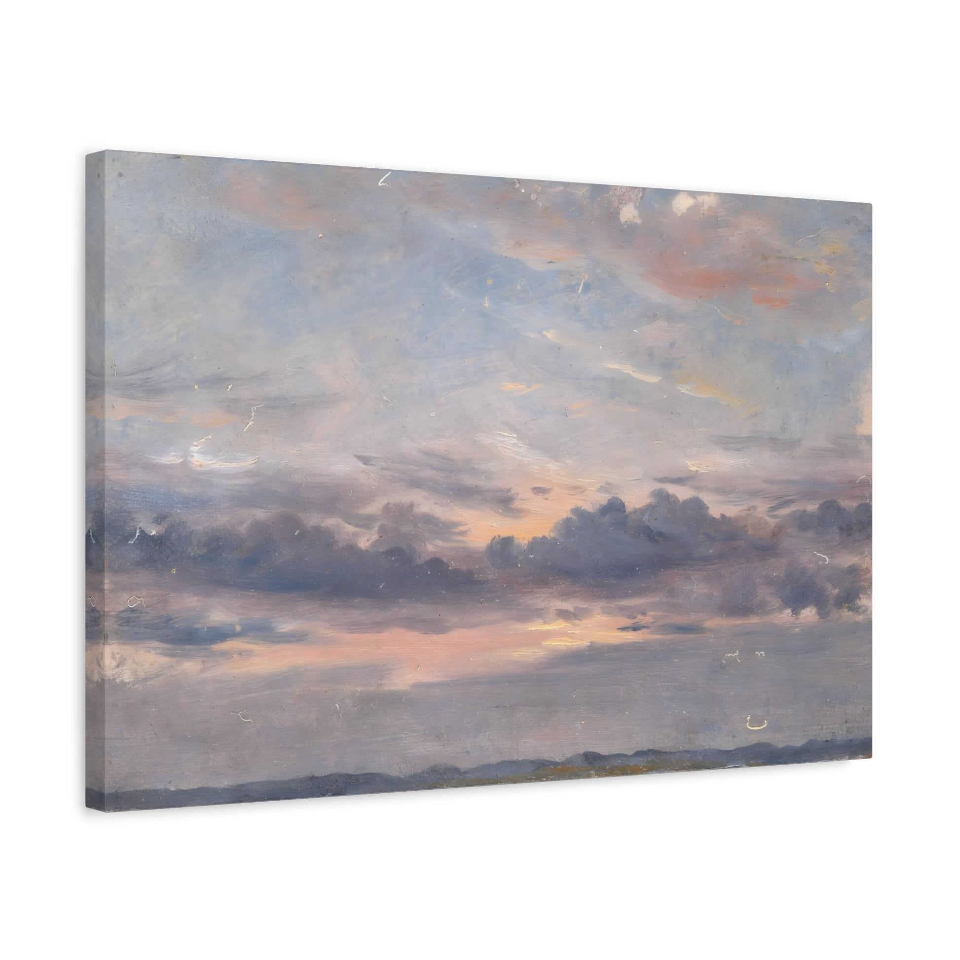 John Constable Romantic Cloud Sunset Landscape - Canvas Art Reproduction - YesArtYes