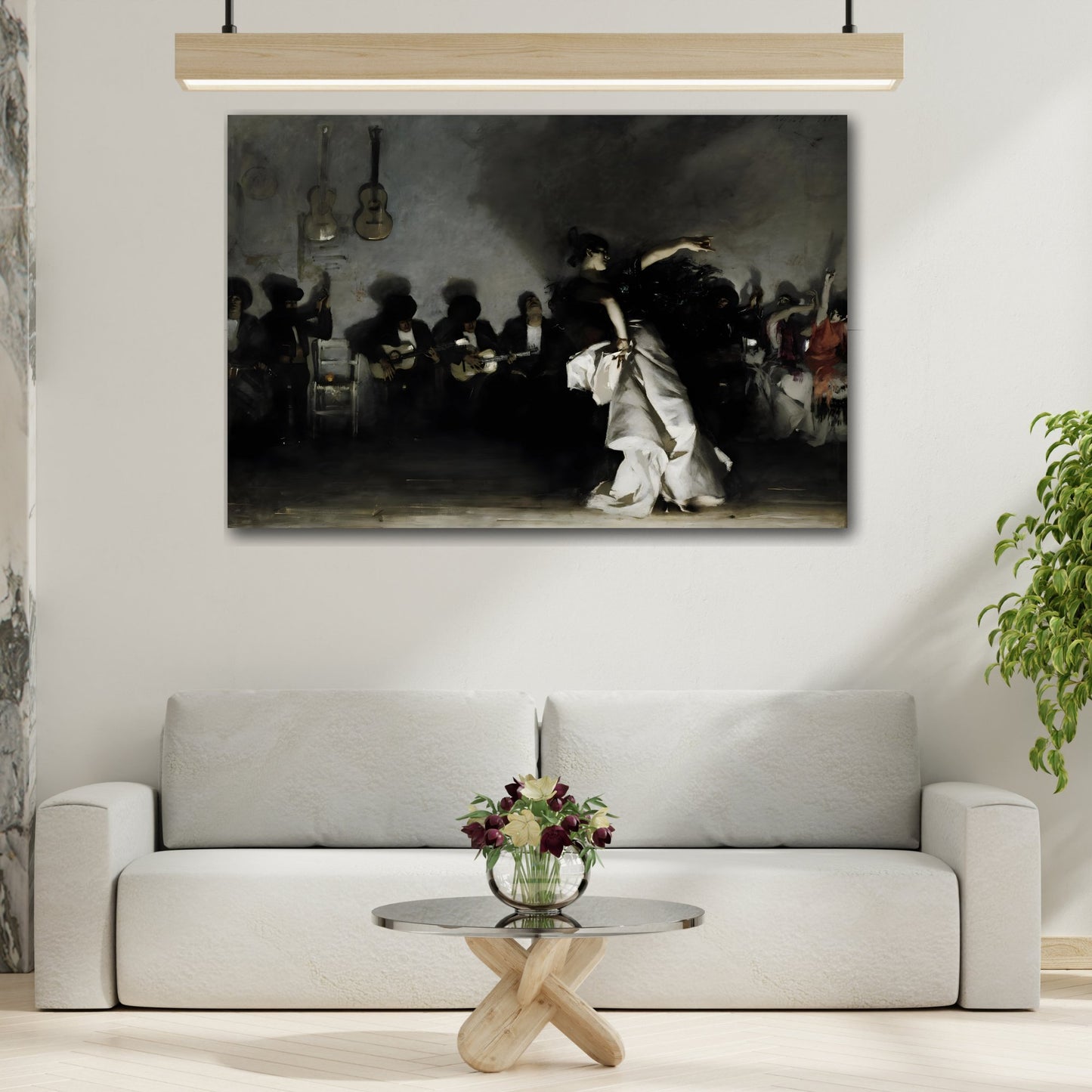 John Singer Sargent El Jaleo - Spanish Dance Canvas Wall Art Painting Print