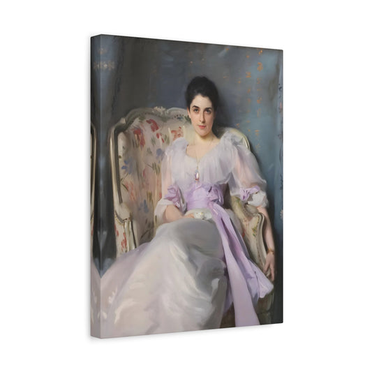 John Singer Sargent Lady Agnew of Lochnaw - Framed Canvas Wall Art Painting Print