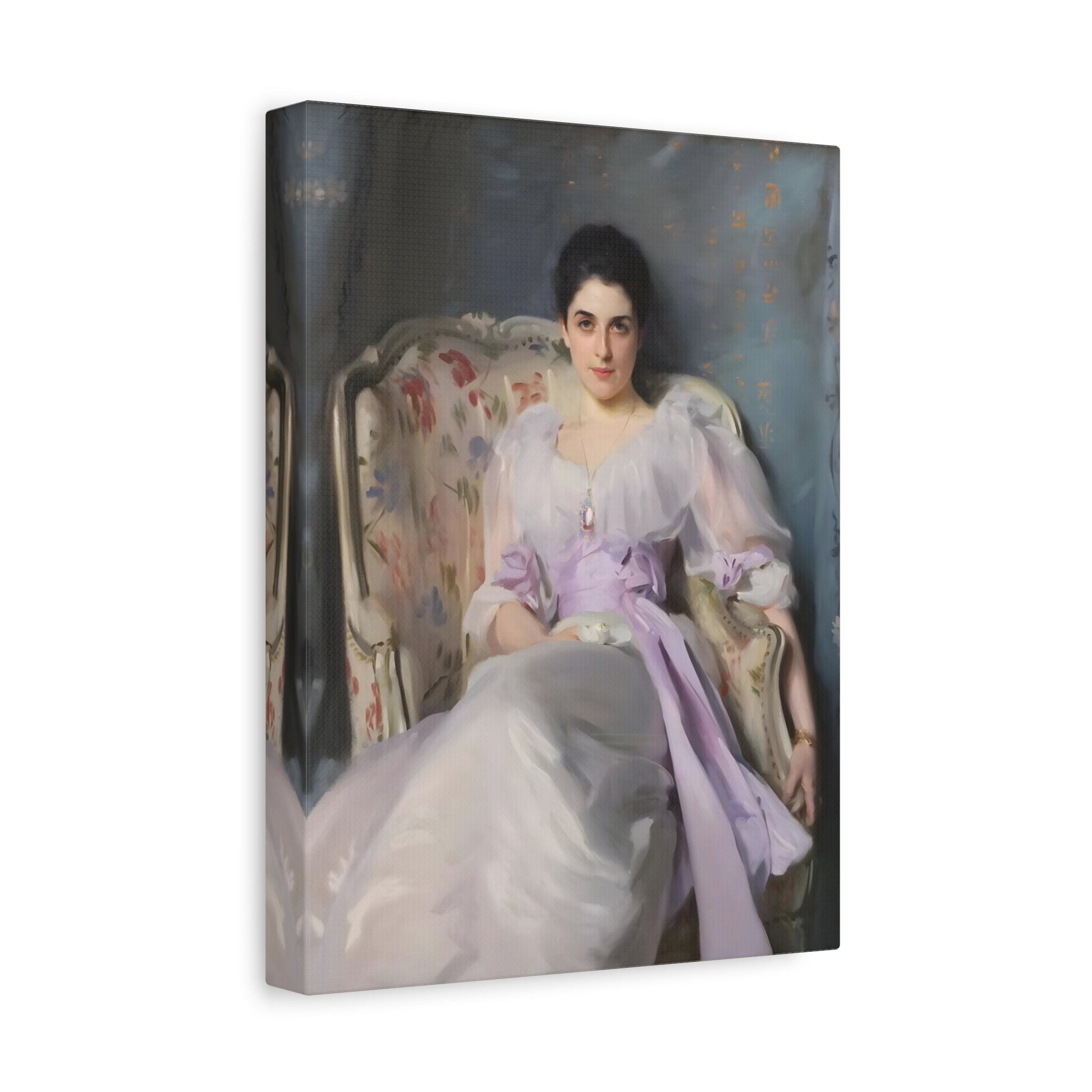 John Singer Sargent Lady Agnew of Lochnaw - Framed Canvas Wall Art Painting Print