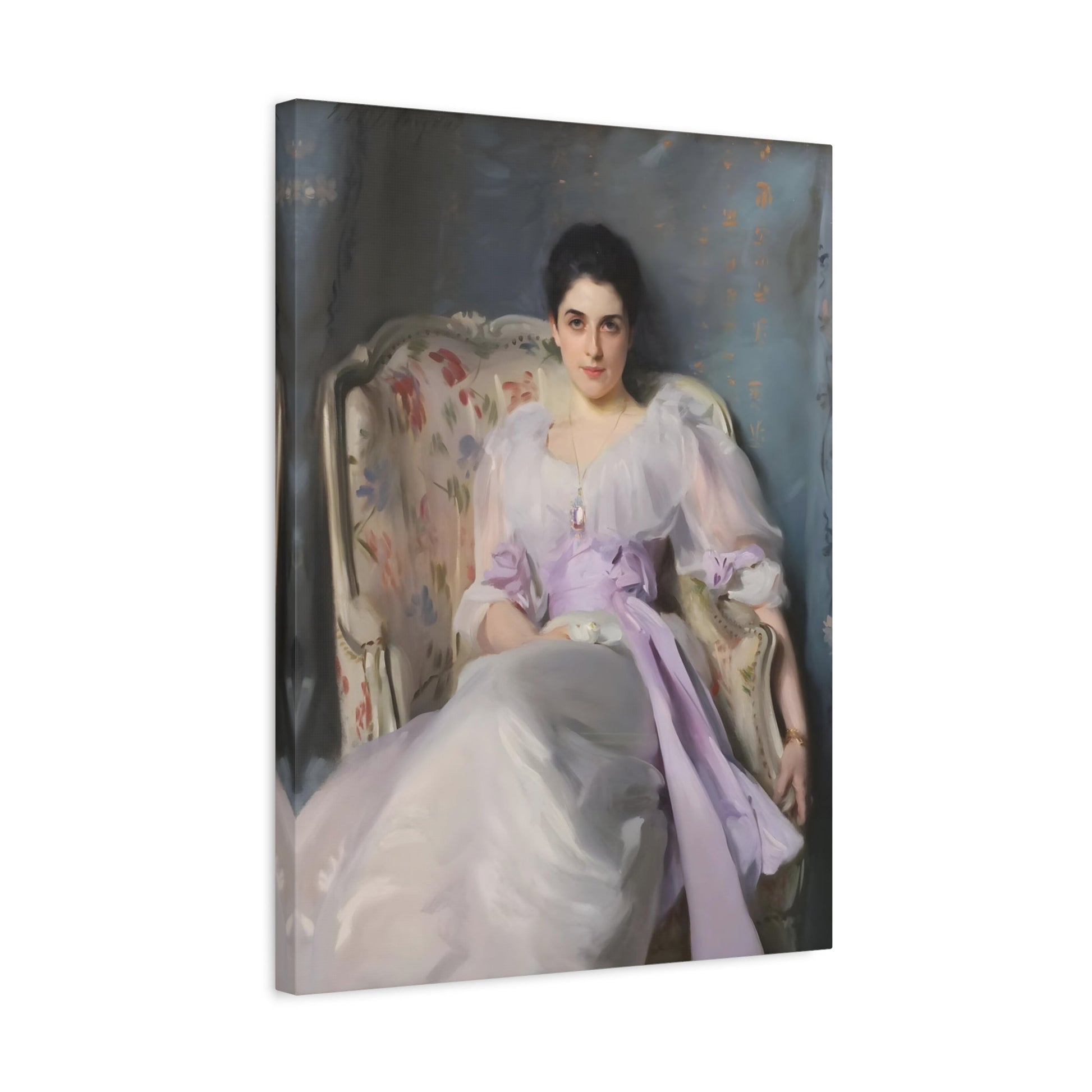 John Singer Sargent Lady Agnew of Lochnaw - Framed Canvas Wall Art Painting Print