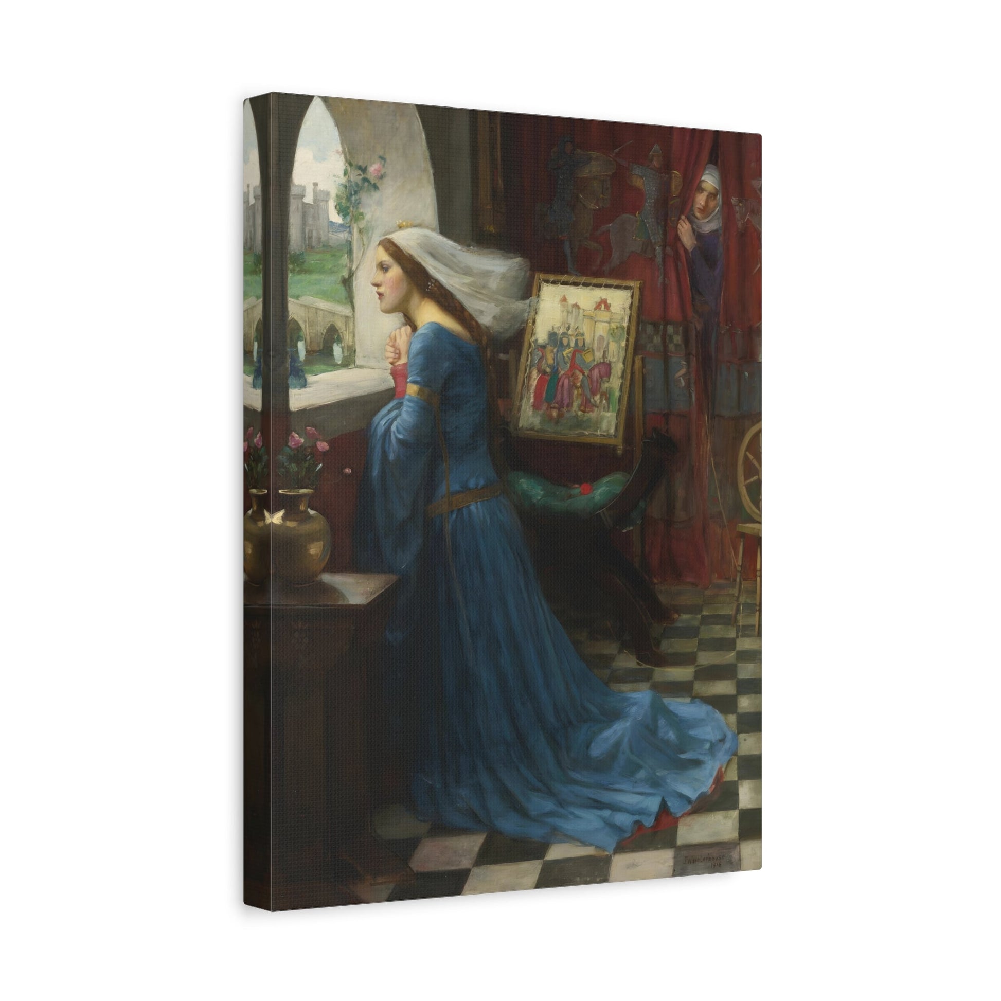 John William Waterhouse Fair Rosamund - Canvas Wall Art Print