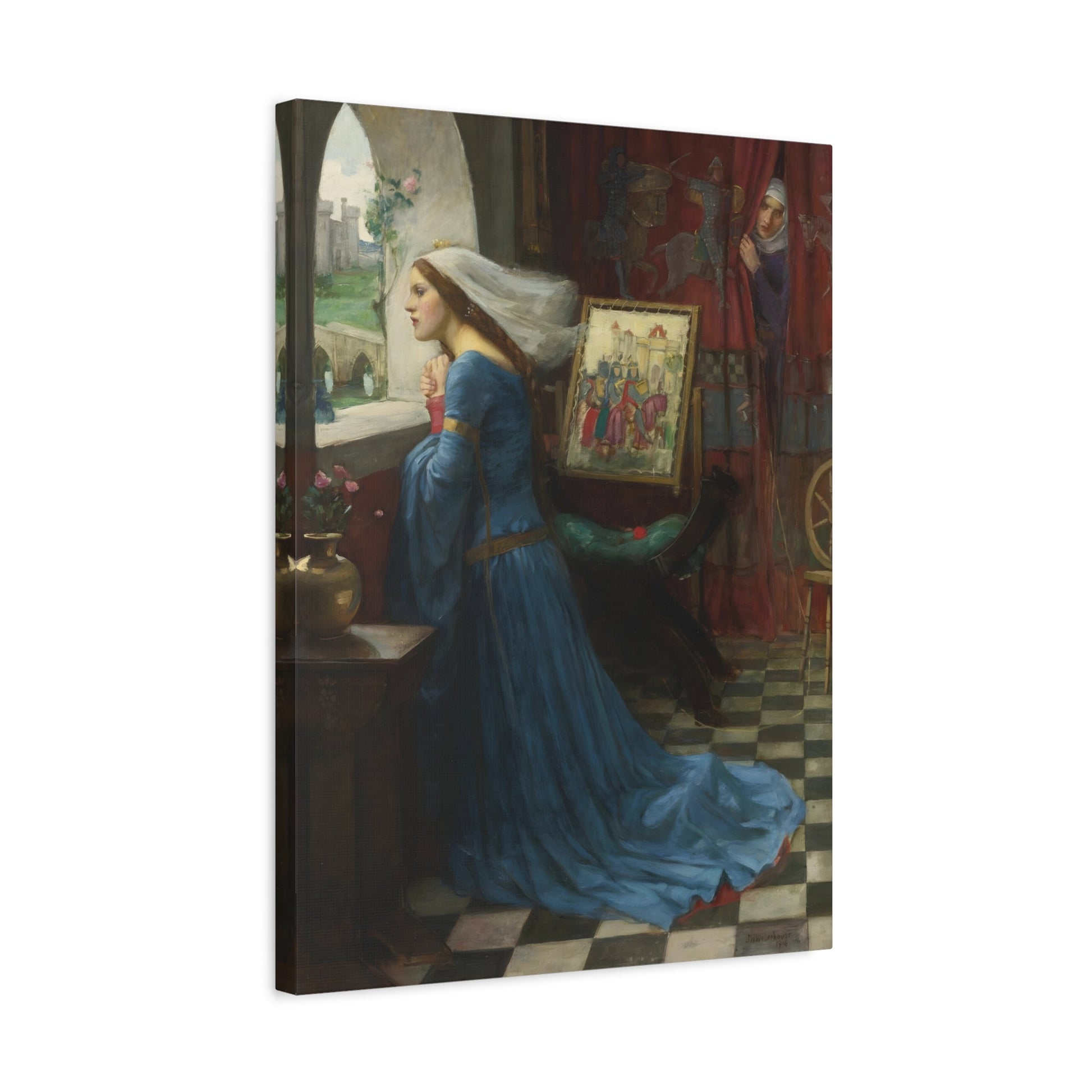 John William Waterhouse Fair Rosamund - Canvas Wall Art Print