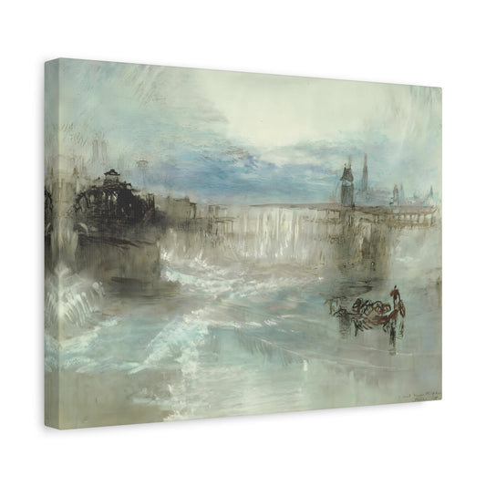 Joseph William Turner View of Lucerne - Landscape Canvas Wall Art Print