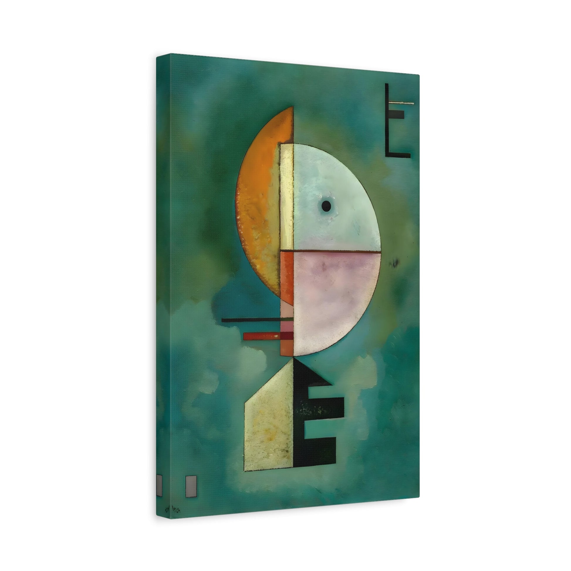 Kandinsky Upward - Abstract Wall Art Canvas Print