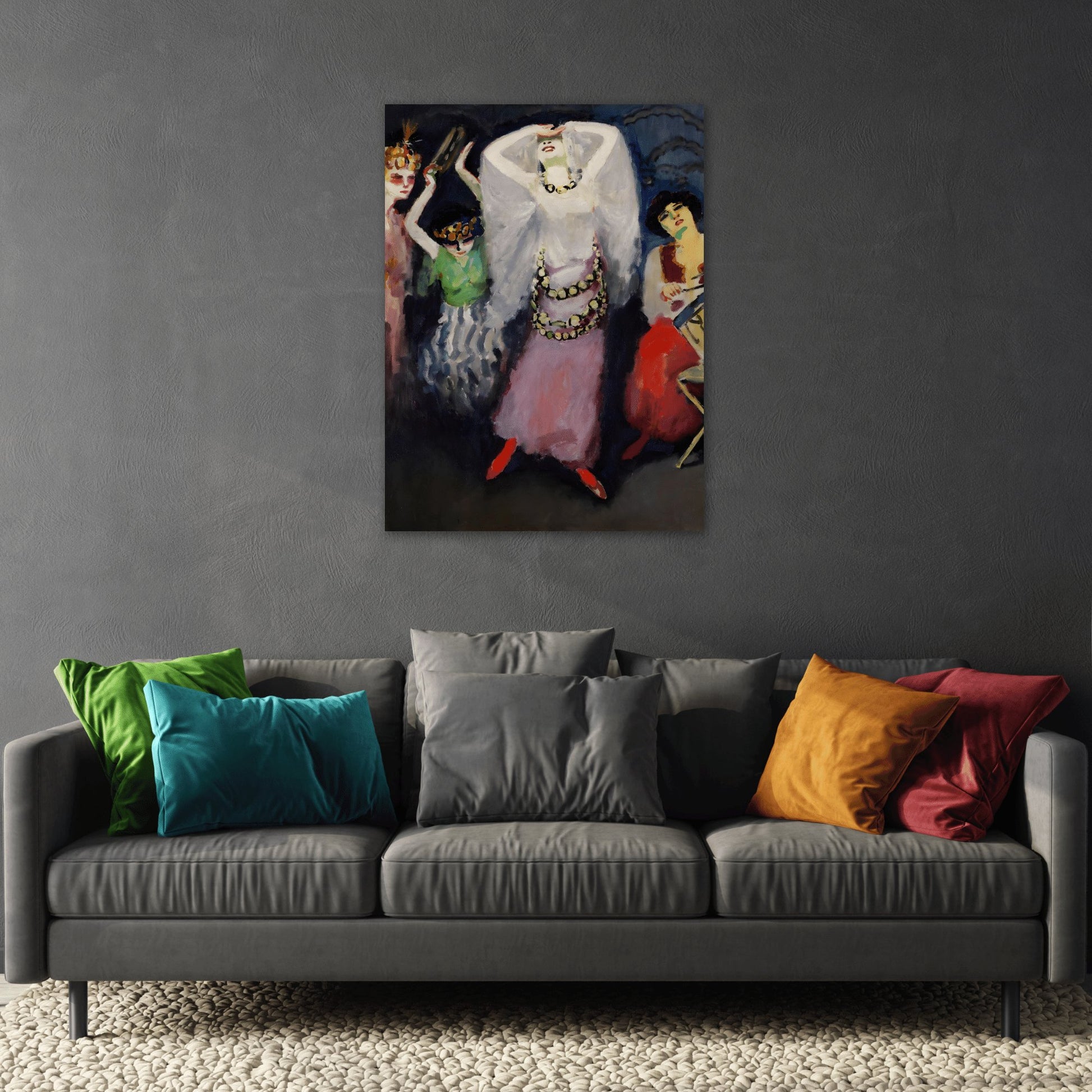 Kees van Dongen Famous Fatima Artwork - Canvas Wall Art Prints