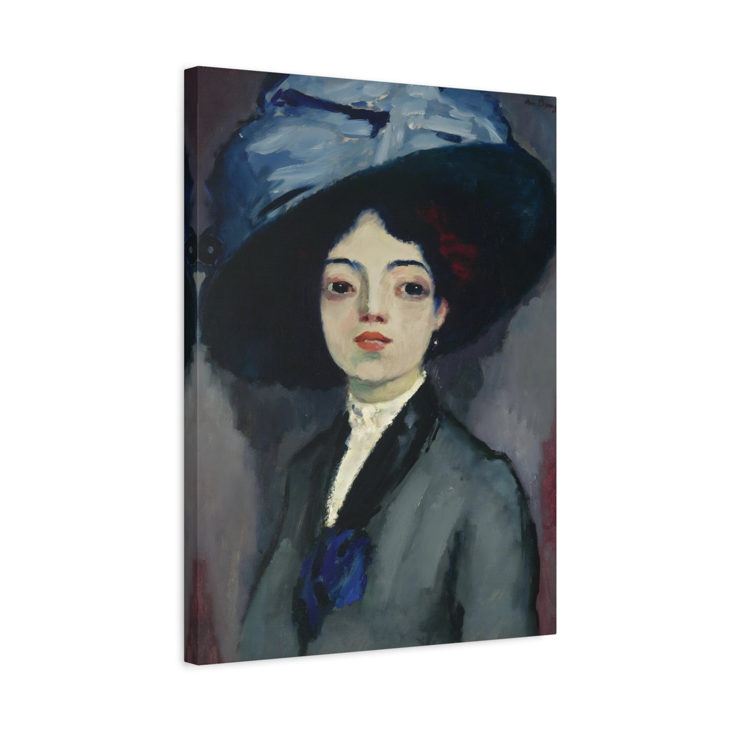 Kees van Dongen Woman in the Big Hat - Canvas Art Reproduction