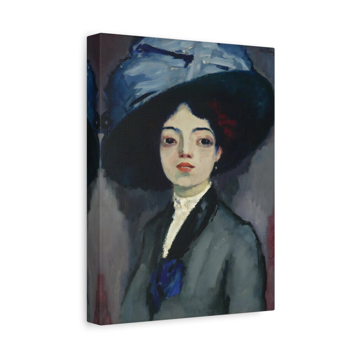 Kees van Dongen Woman in the Big Hat - Canvas Art Reproduction