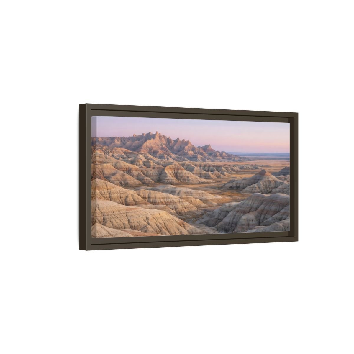 Landscape Nature Desert - Framed Canvas Wall Art Print - YesArtYes