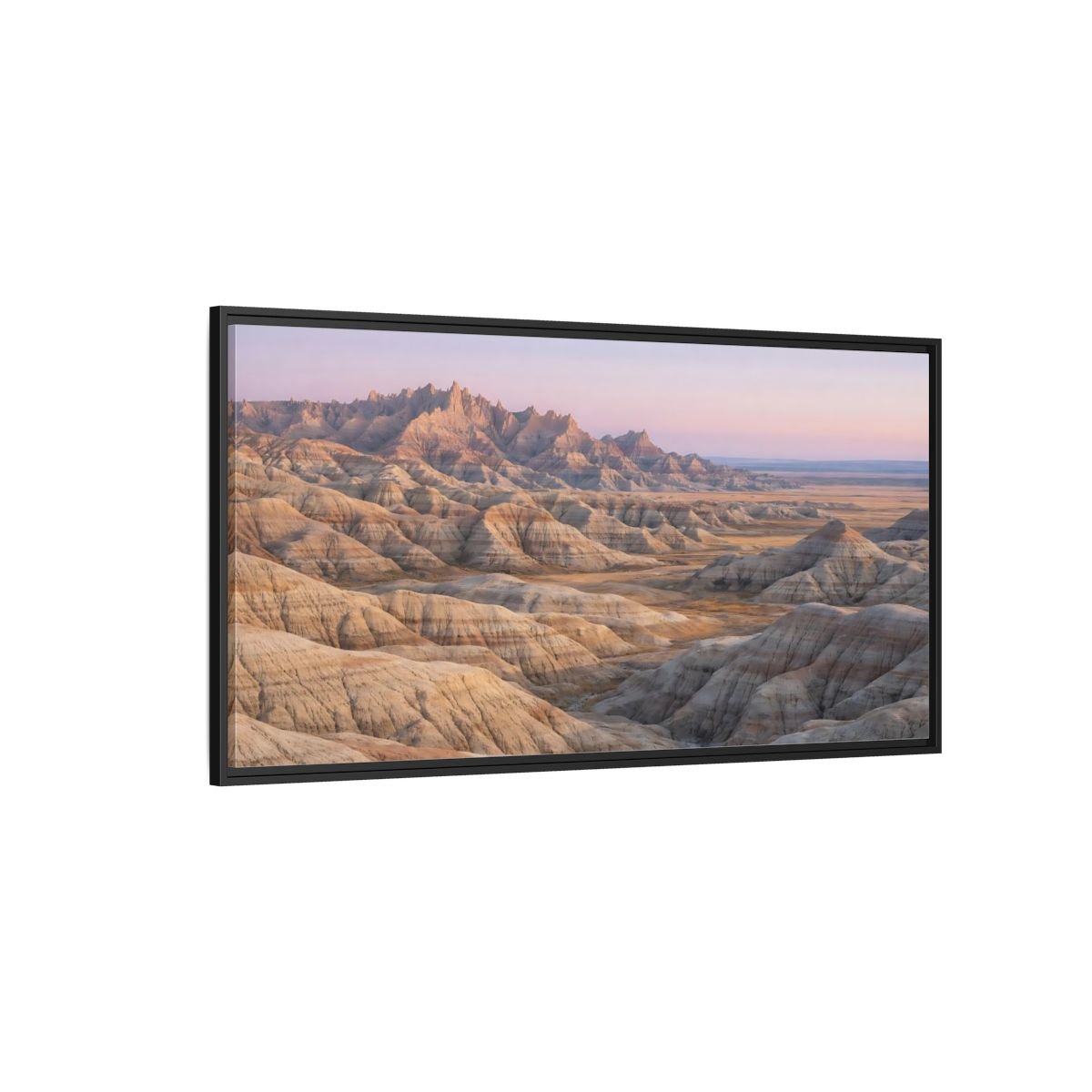 Landscape Nature Desert - Framed Canvas Wall Art Print - YesArtYes