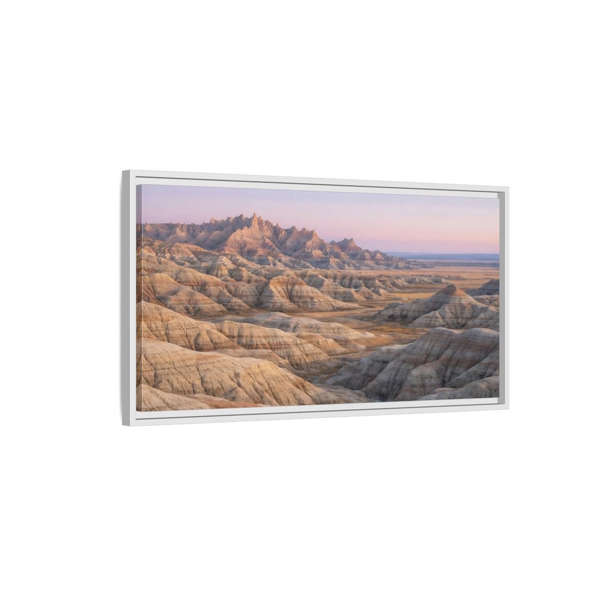 Landscape Nature Desert - Framed Canvas Wall Art Print - YesArtYes