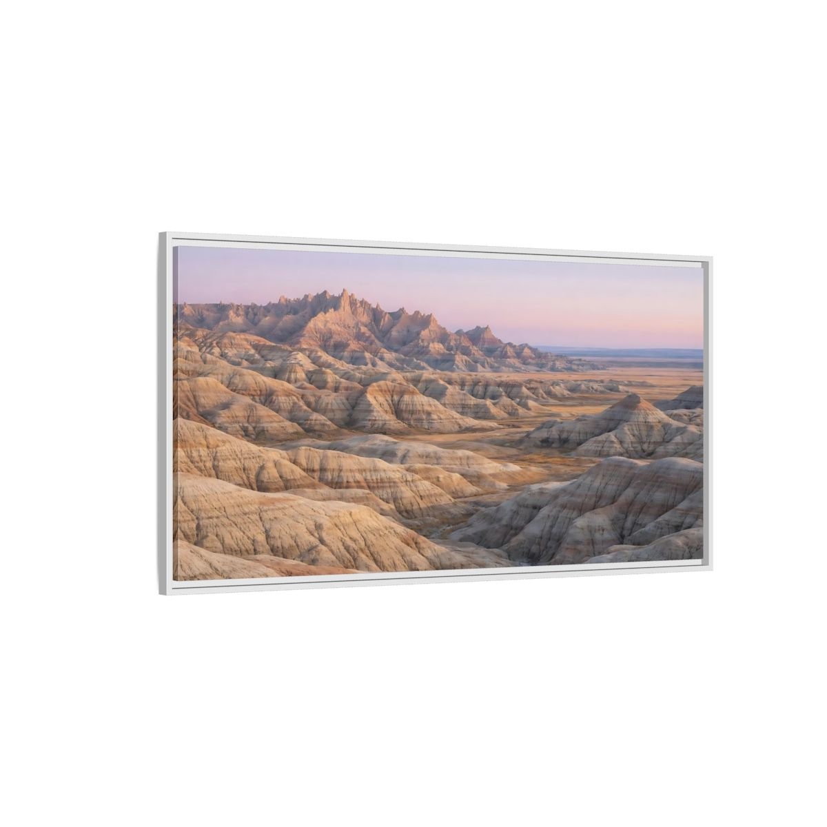 Landscape Nature Desert - Framed Canvas Wall Art Print - YesArtYes