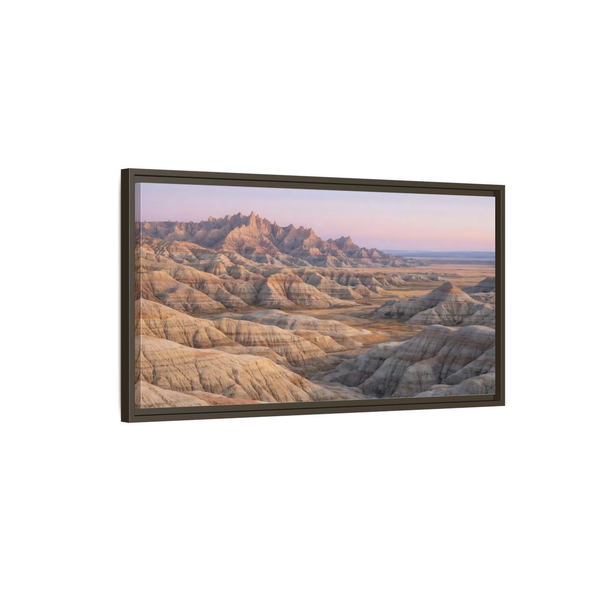 Landscape Nature Desert - Framed Canvas Wall Art Print - YesArtYes