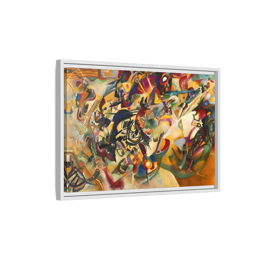 Large Colorful Abstract Kandinsky Canvas Print - Composition VII Artwork - YesArtYes