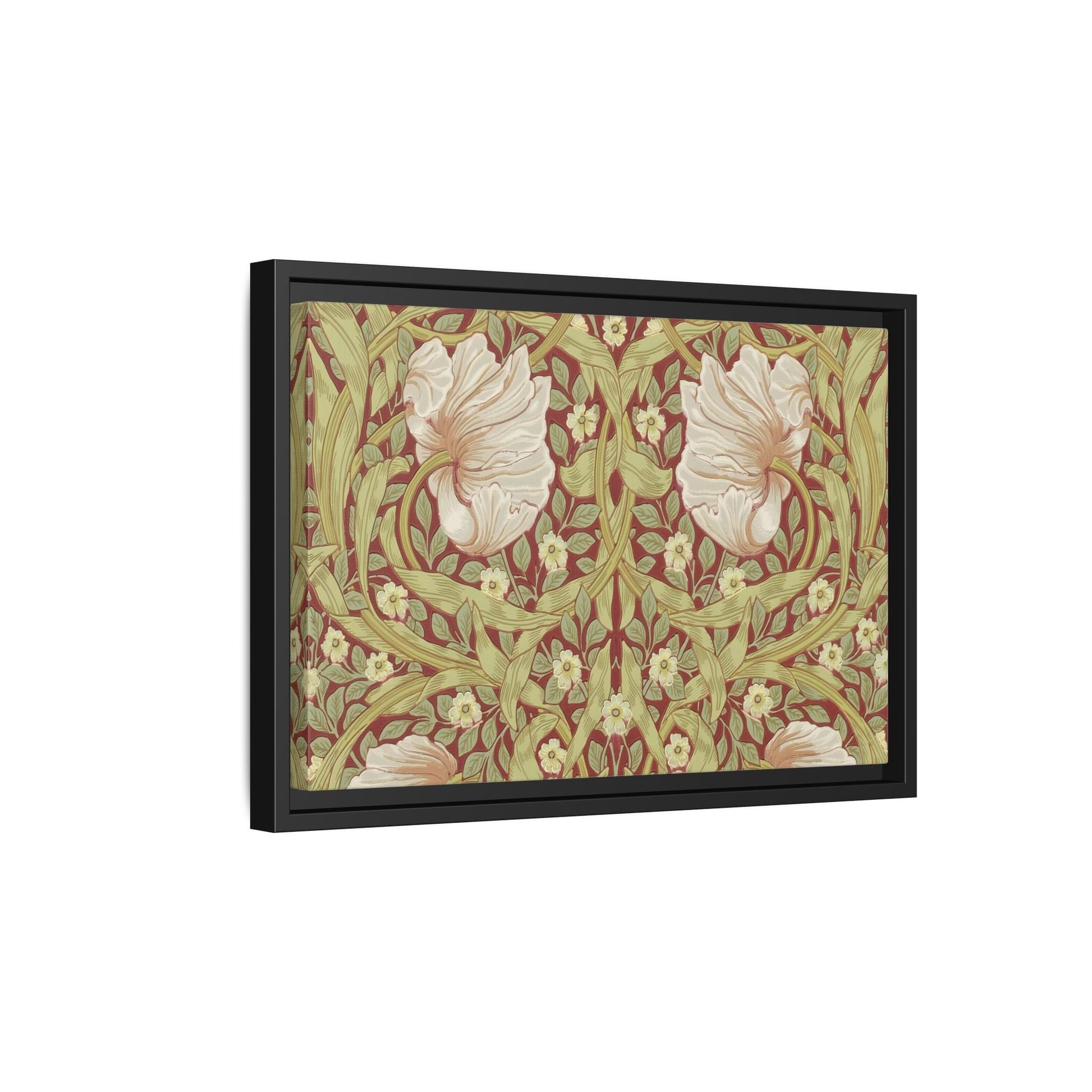 Large Floral Canvas Prints - William Morris Majesty Wall Art Decor - YesArtYes