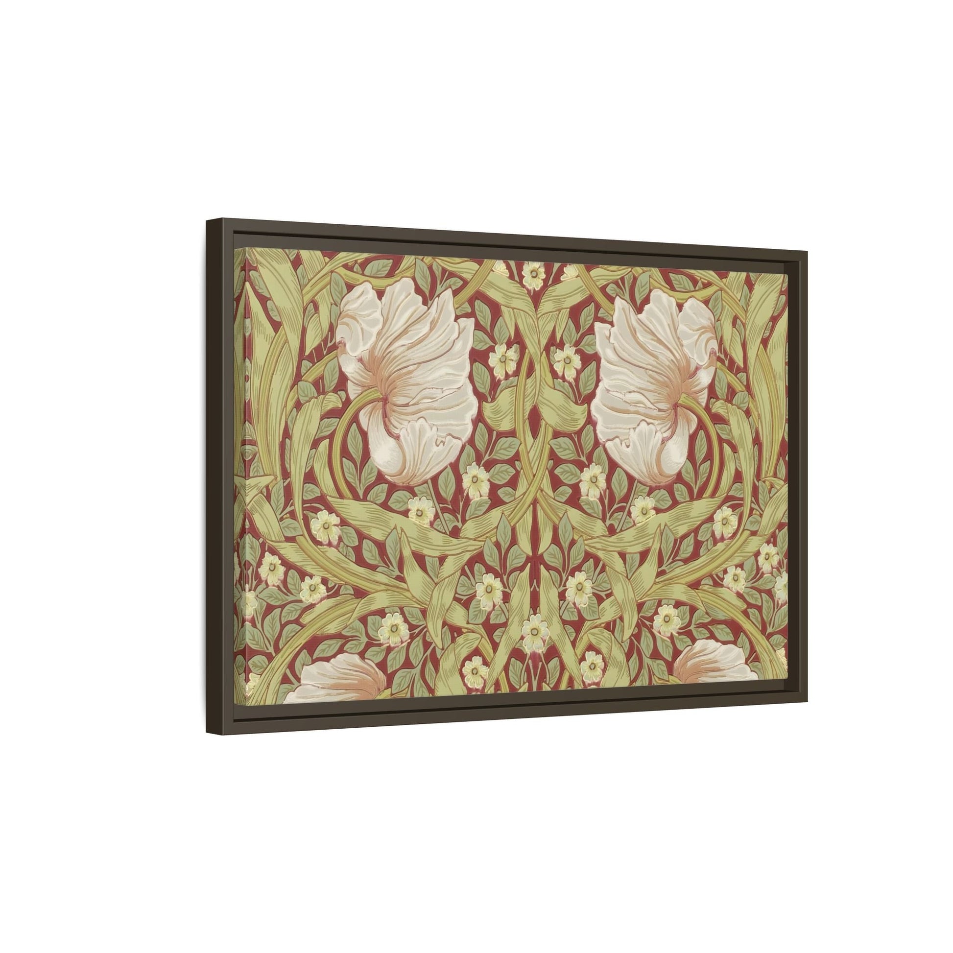 Large Floral Canvas Prints - William Morris Majesty Wall Art Decor - YesArtYes
