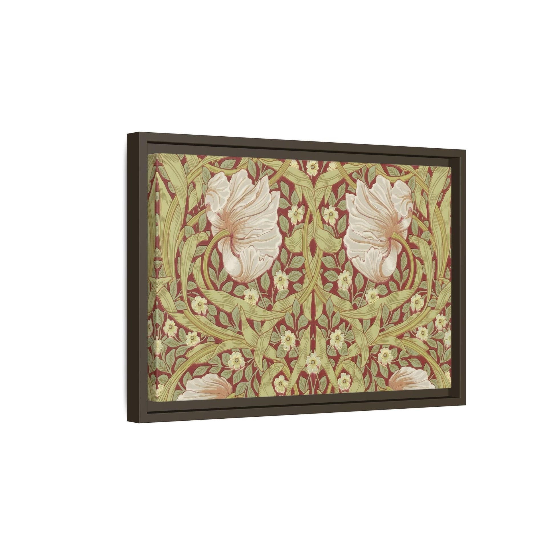 Large Floral Canvas Prints - William Morris Majesty Wall Art Decor - YesArtYes