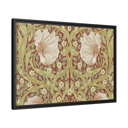 Large Floral Canvas Prints - William Morris Majesty Wall Art Decor - YesArtYes