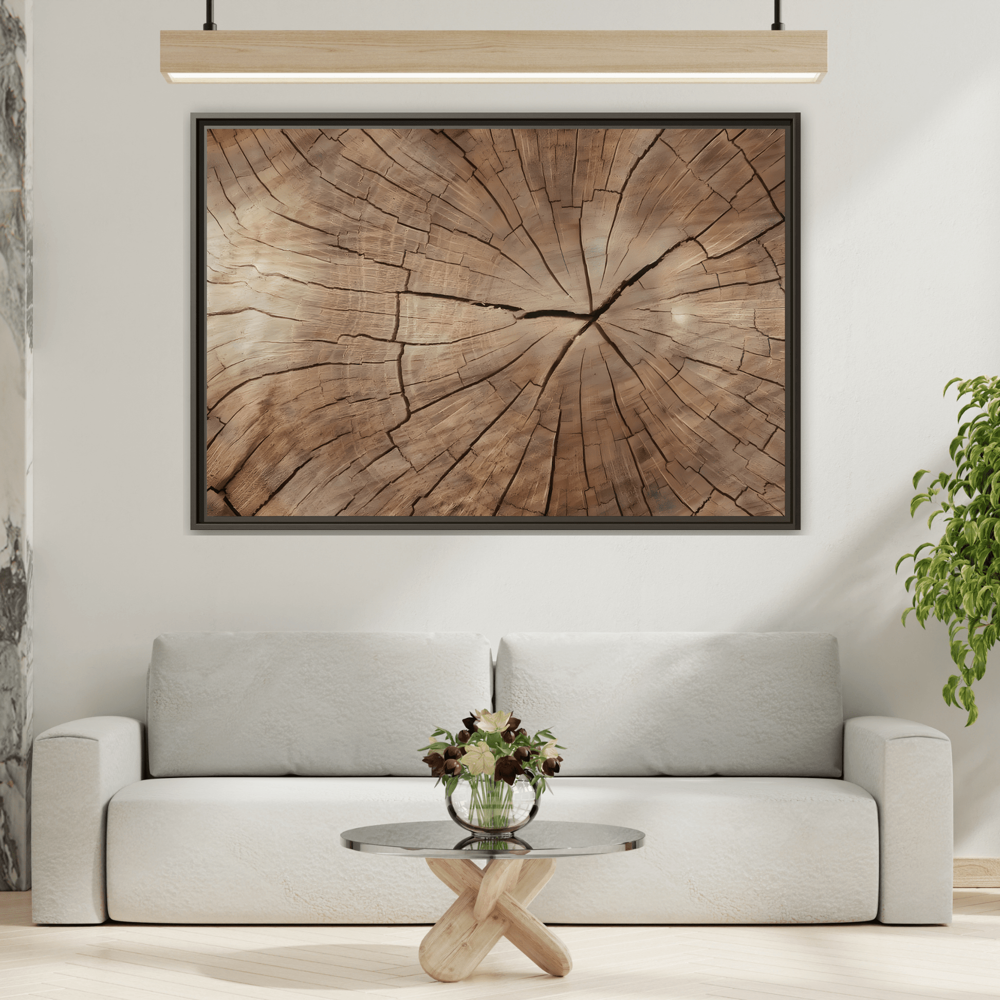Large Wood Framed Canvas Wall Art Prints - YesArtYes