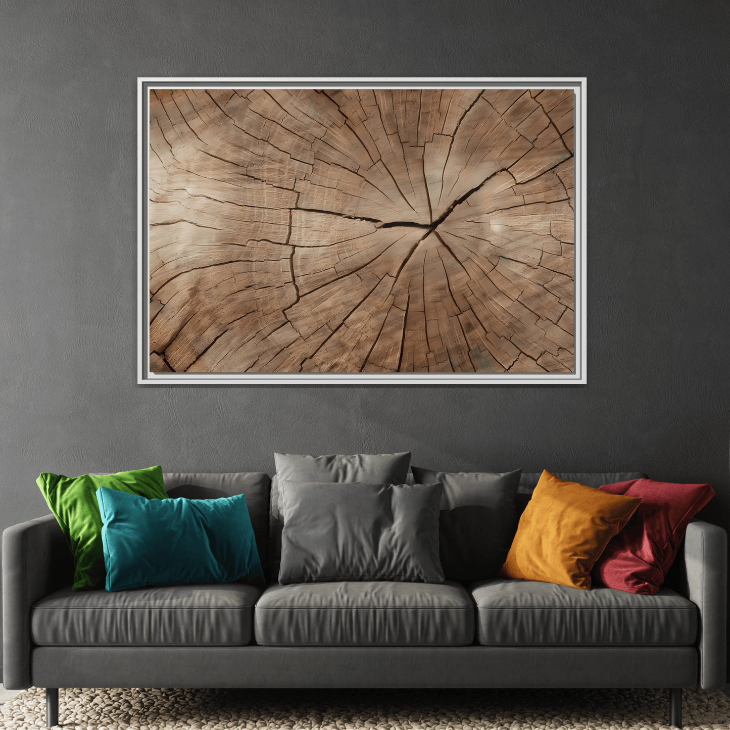 Large Wood Framed Canvas Wall Art Prints - YesArtYes