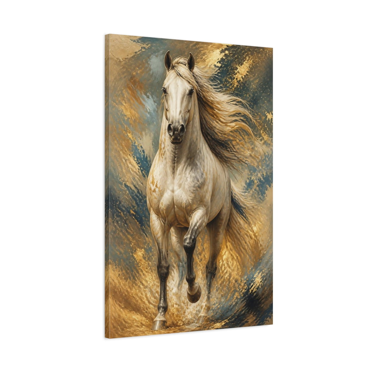 Main Mockup. Majestic Horse - Animals shown as canvas print