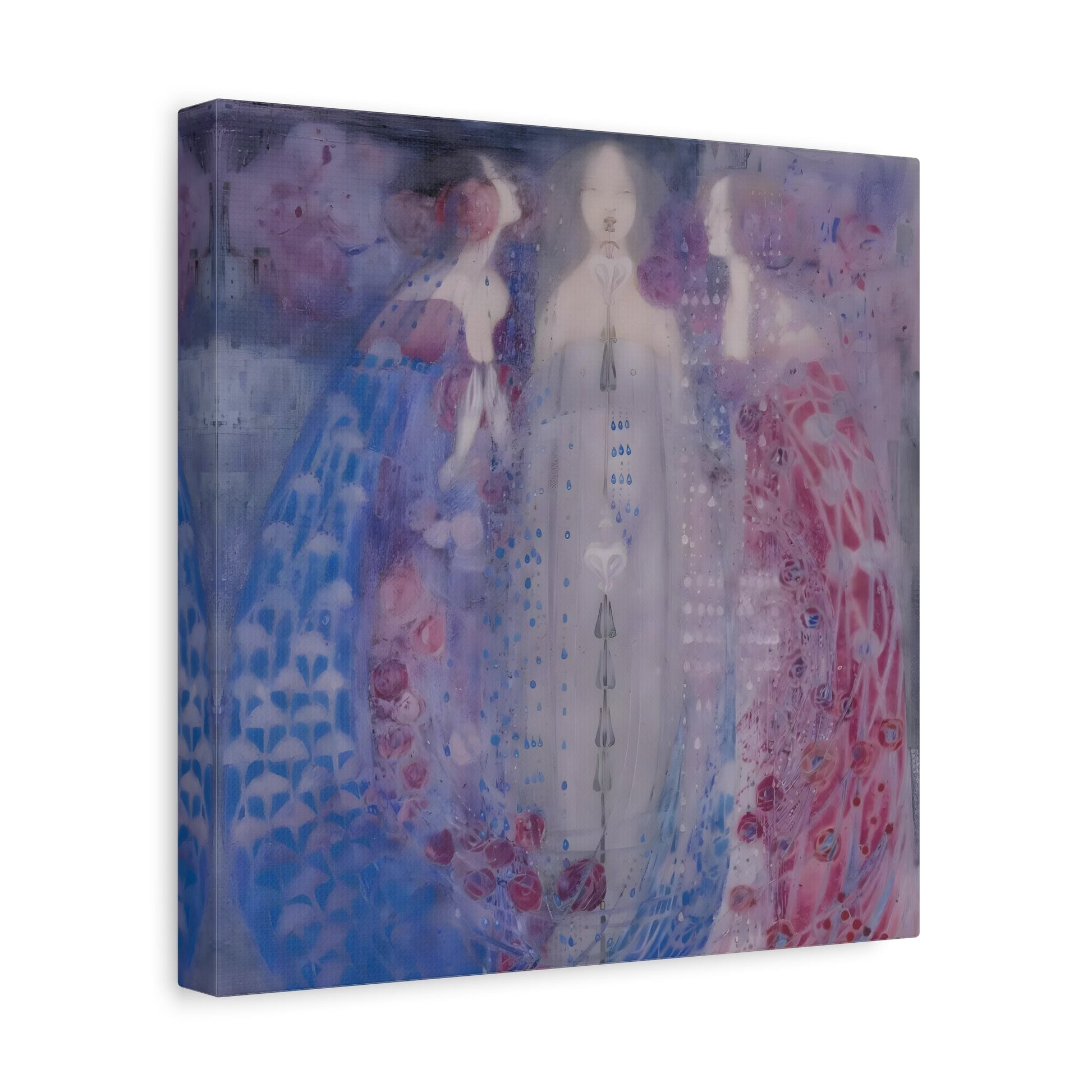 Margaret Macdonald Three Perfumes - Square Canvas Wall Art Print