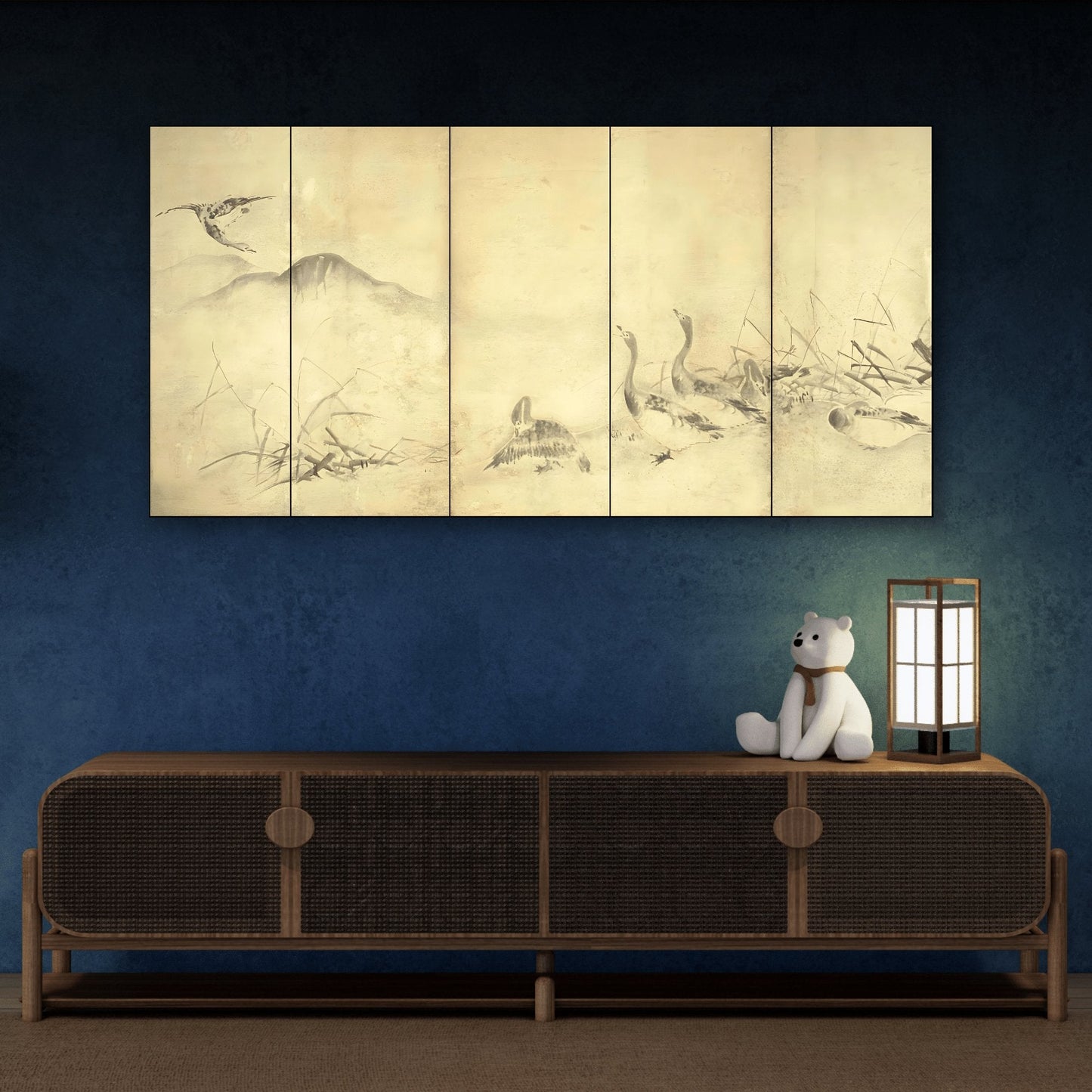 Miyamoto Musashi Niten Canvas Print - Japanese Wall Art Artwork Reproduction