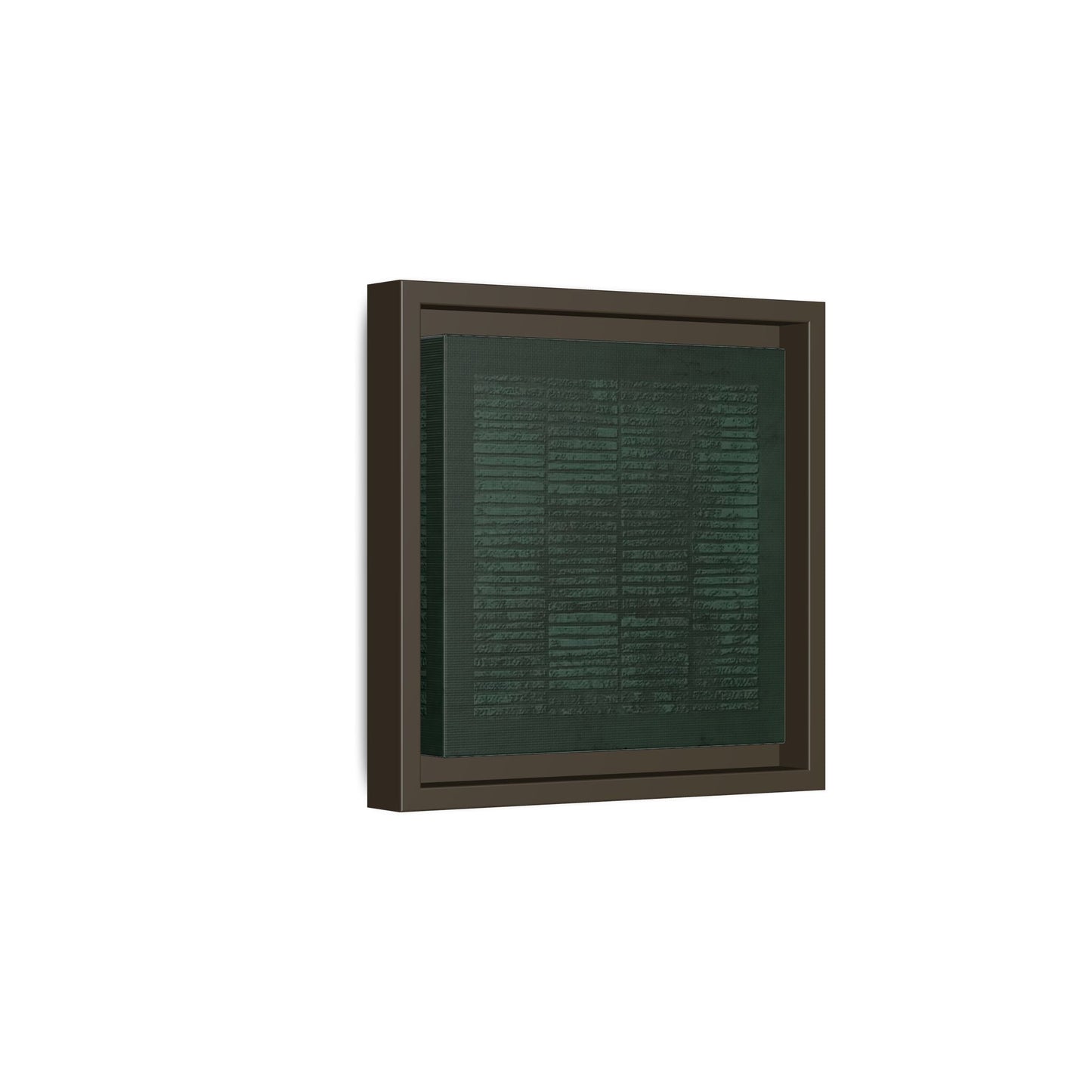 Modern Japanese Green Canvas Print - Framed Wabi - Sabi Abstract Wall Art - YesArtYes