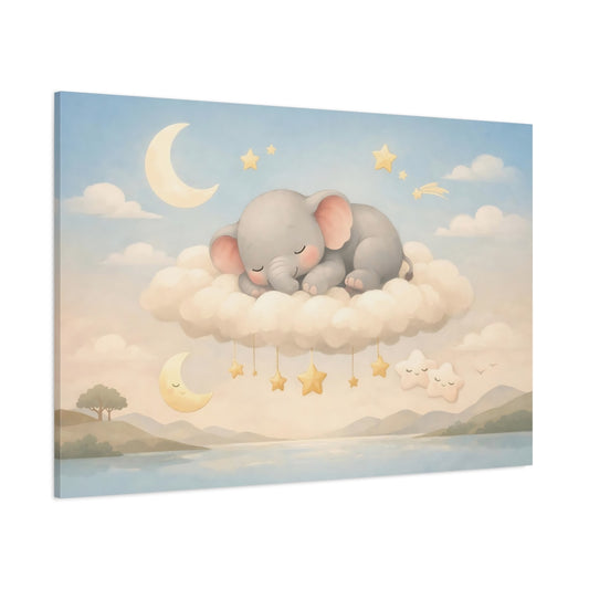 Modern Nursery Art shown as stretched canvas wall art
