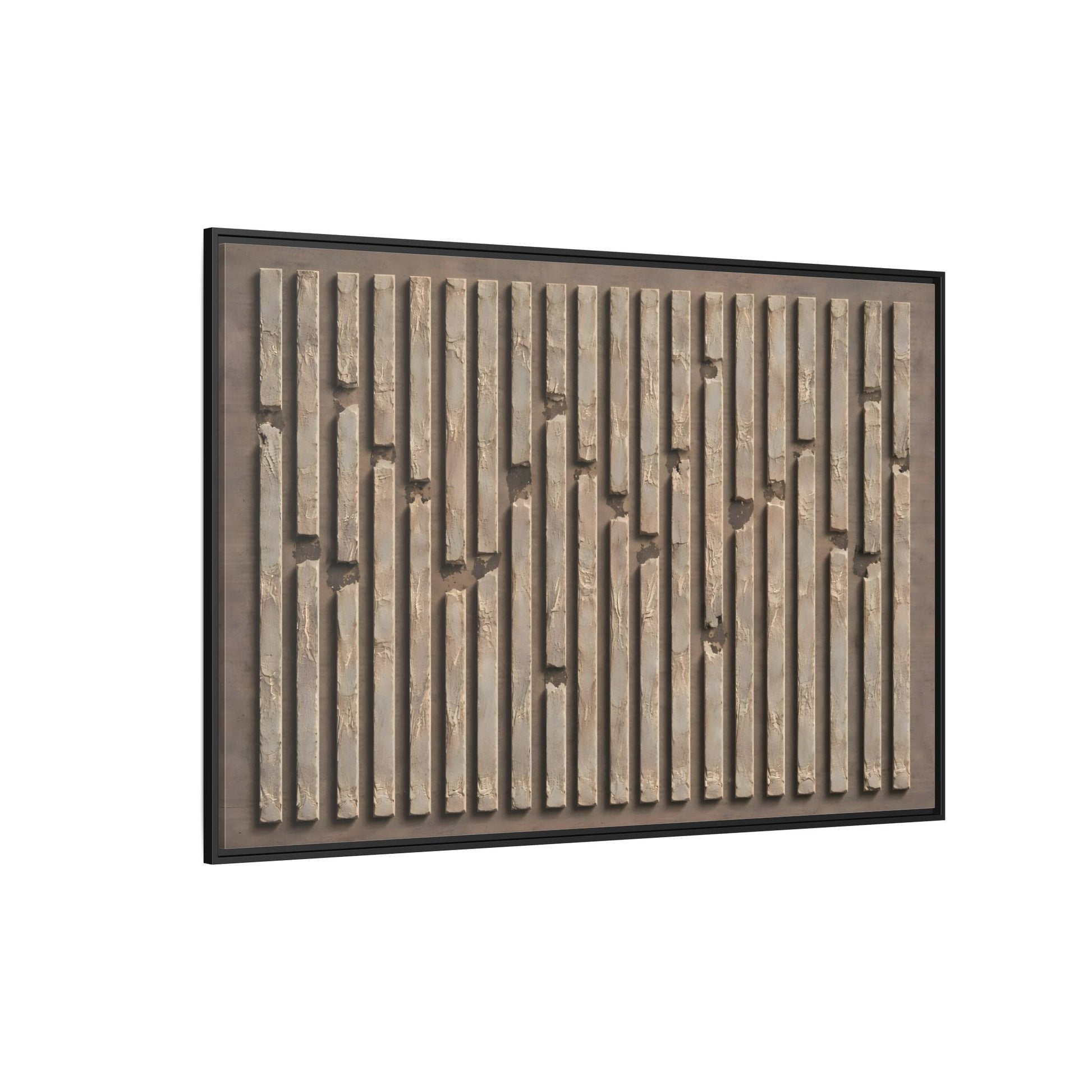 Modern Textured Wabi Sabi - Framed Japanese Wall Art Print - YesArtYes