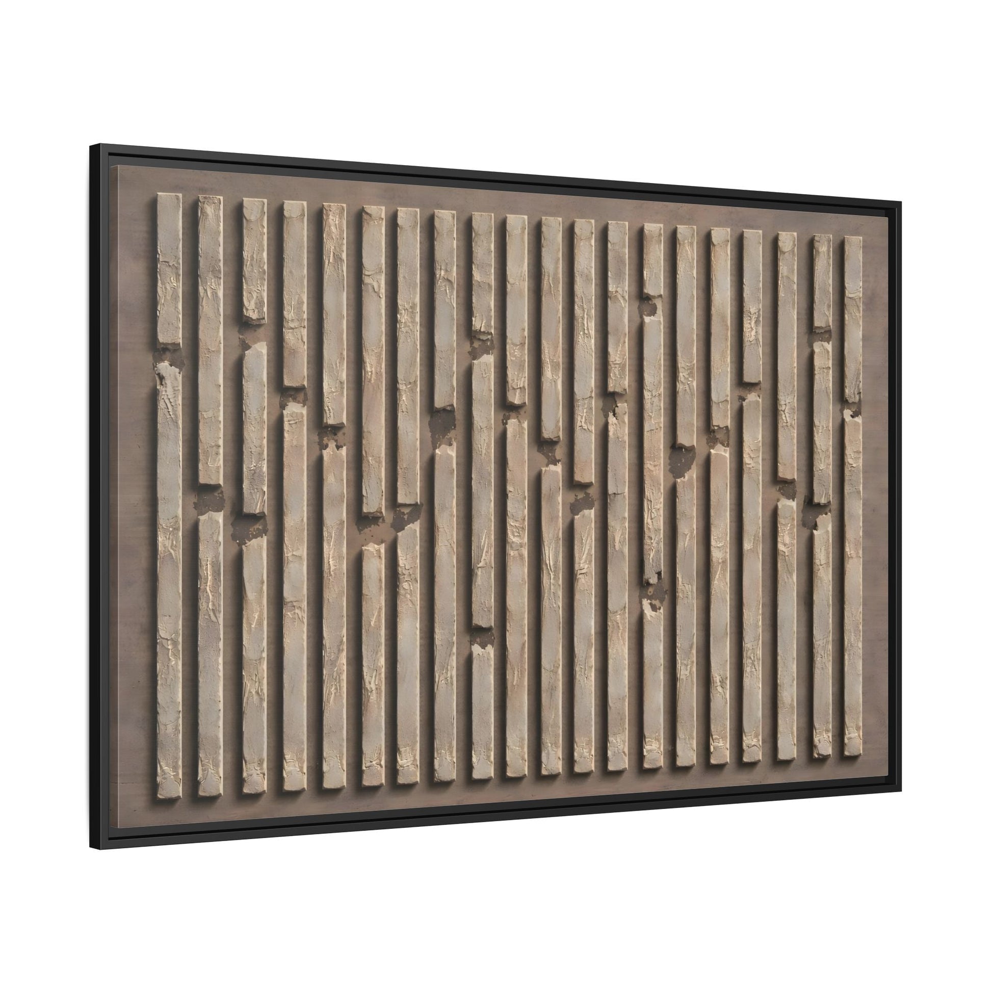 Modern Textured Wabi Sabi - Framed Japanese Wall Art Print - YesArtYes