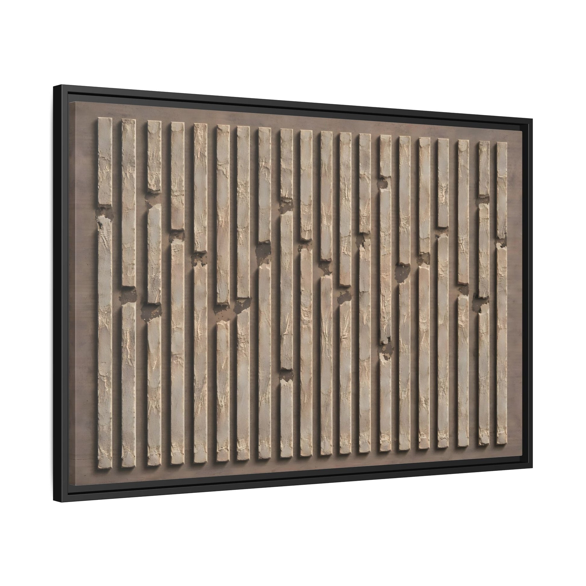 Modern Textured Wabi Sabi - Framed Japanese Wall Art Print - YesArtYes