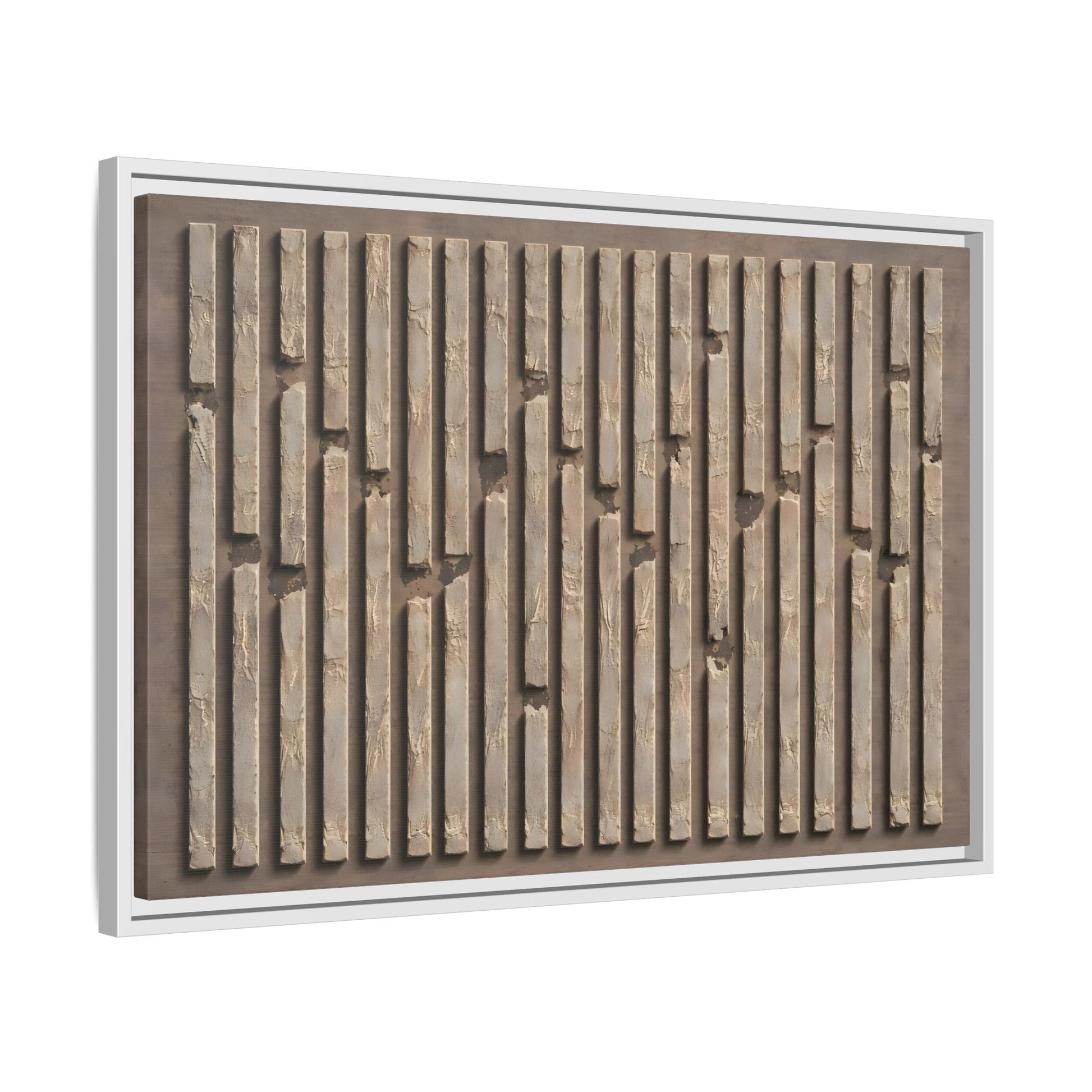 Modern Textured Wabi Sabi - Framed Japanese Wall Art Print - YesArtYes