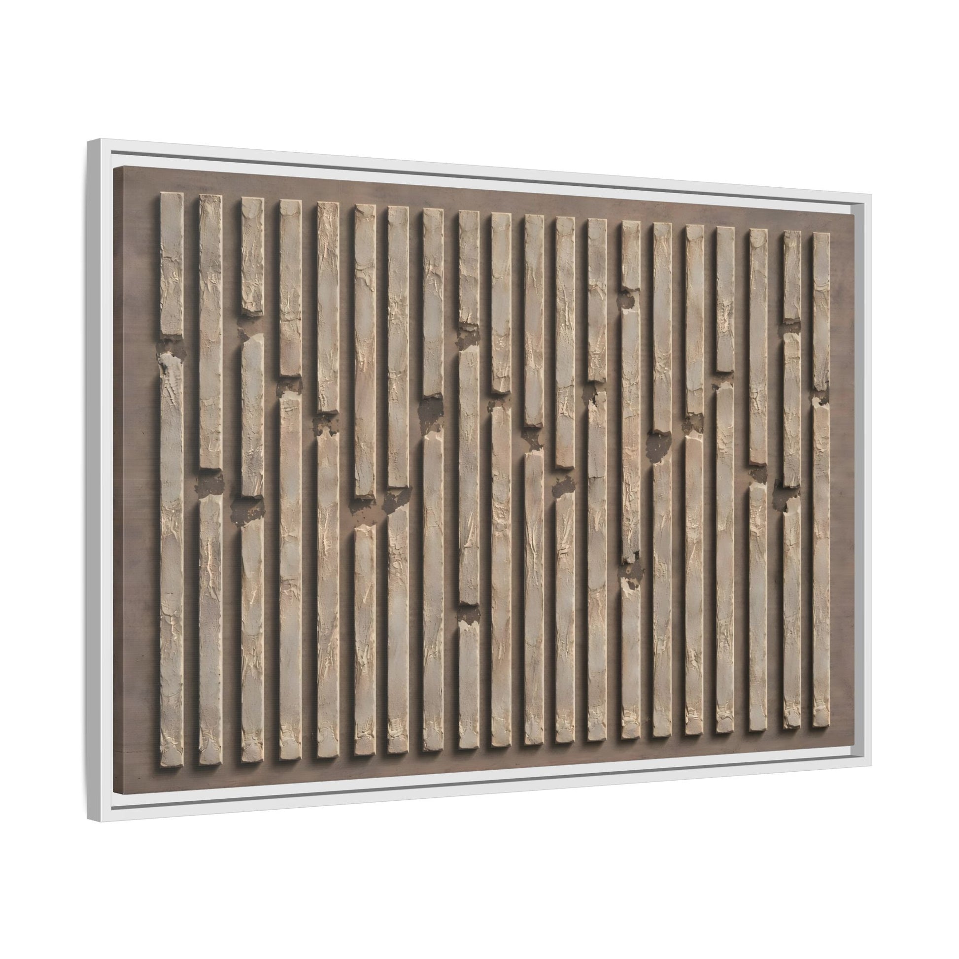 Modern Textured Wabi Sabi - Framed Japanese Wall Art Print - YesArtYes