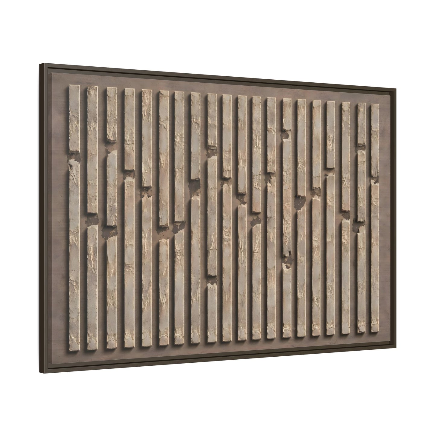 Modern Textured Wabi Sabi - Framed Japanese Wall Art Print - YesArtYes