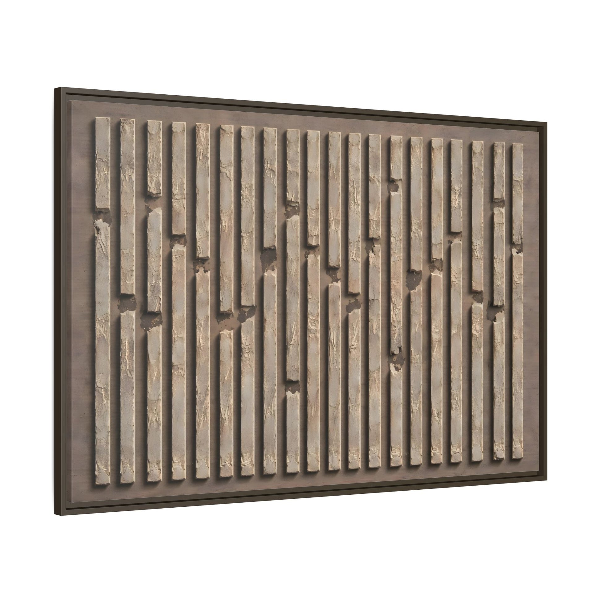 Modern Textured Wabi Sabi - Framed Japanese Wall Art Print - YesArtYes