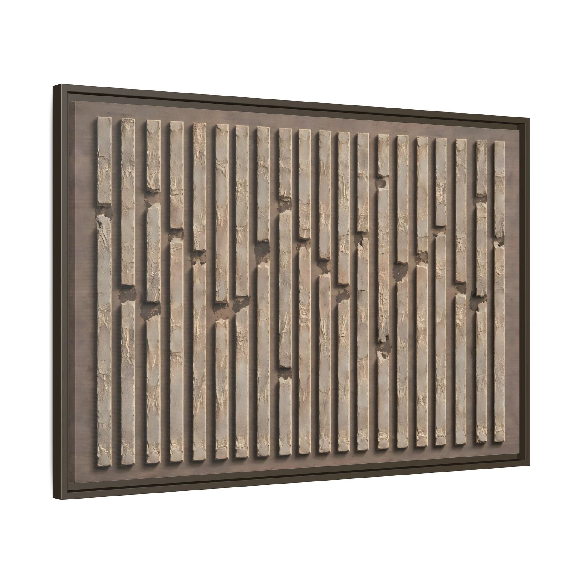 Modern Textured Wabi Sabi - Framed Japanese Wall Art Print - YesArtYes