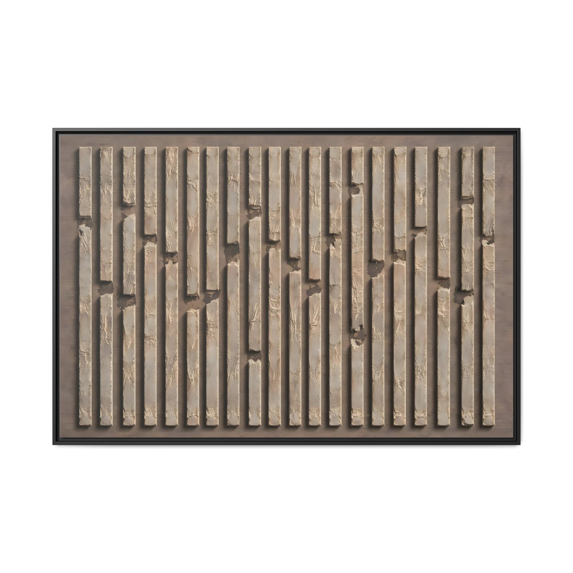 Modern Textured Wabi Sabi - Framed Japanese Wall Art Print - YesArtYes