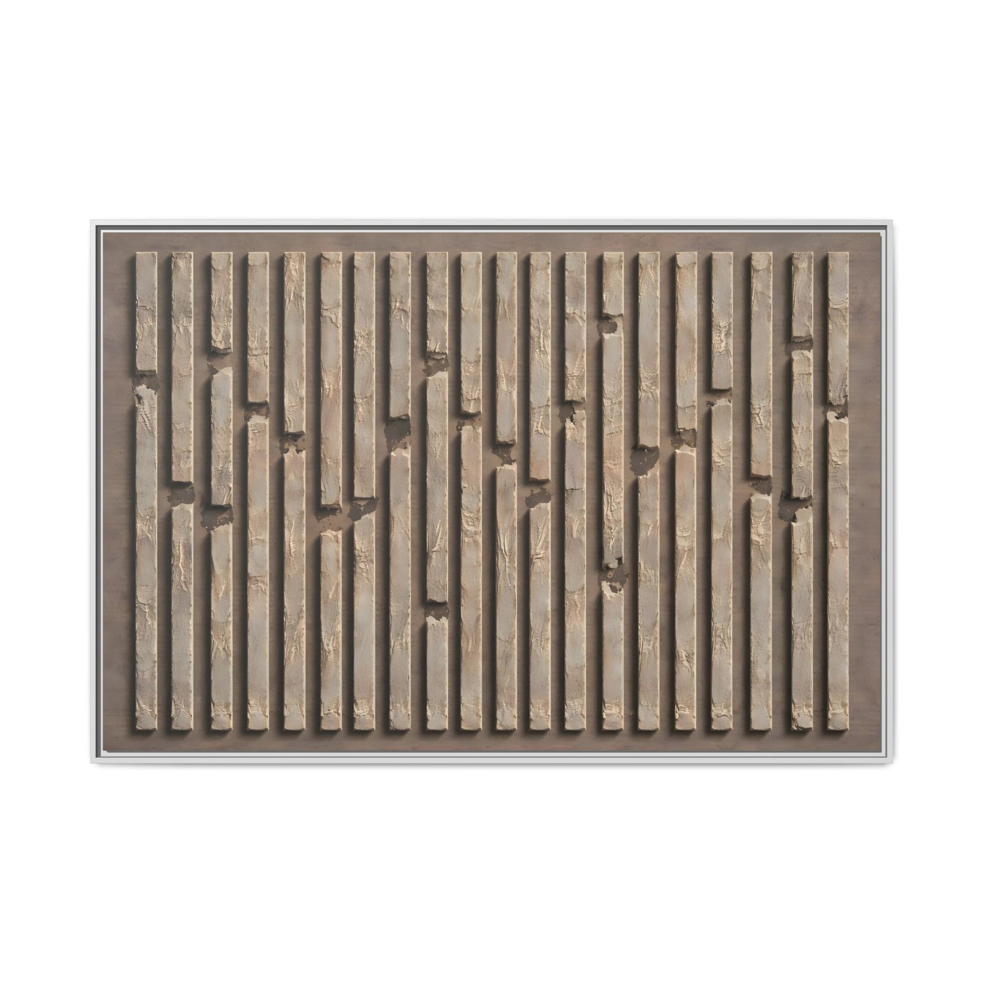 Modern Textured Wabi Sabi - Framed Japanese Wall Art Print - YesArtYes