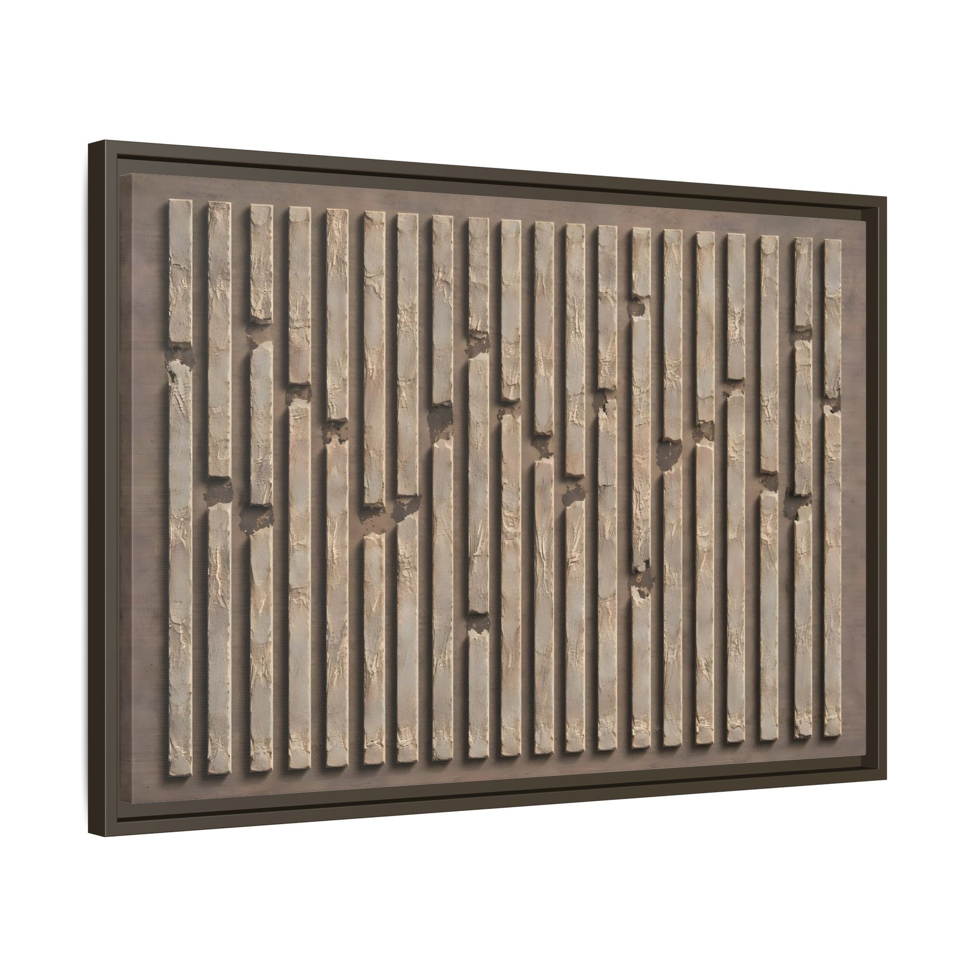 Modern Textured Wabi Sabi - Framed Japanese Wall Art Print - YesArtYes