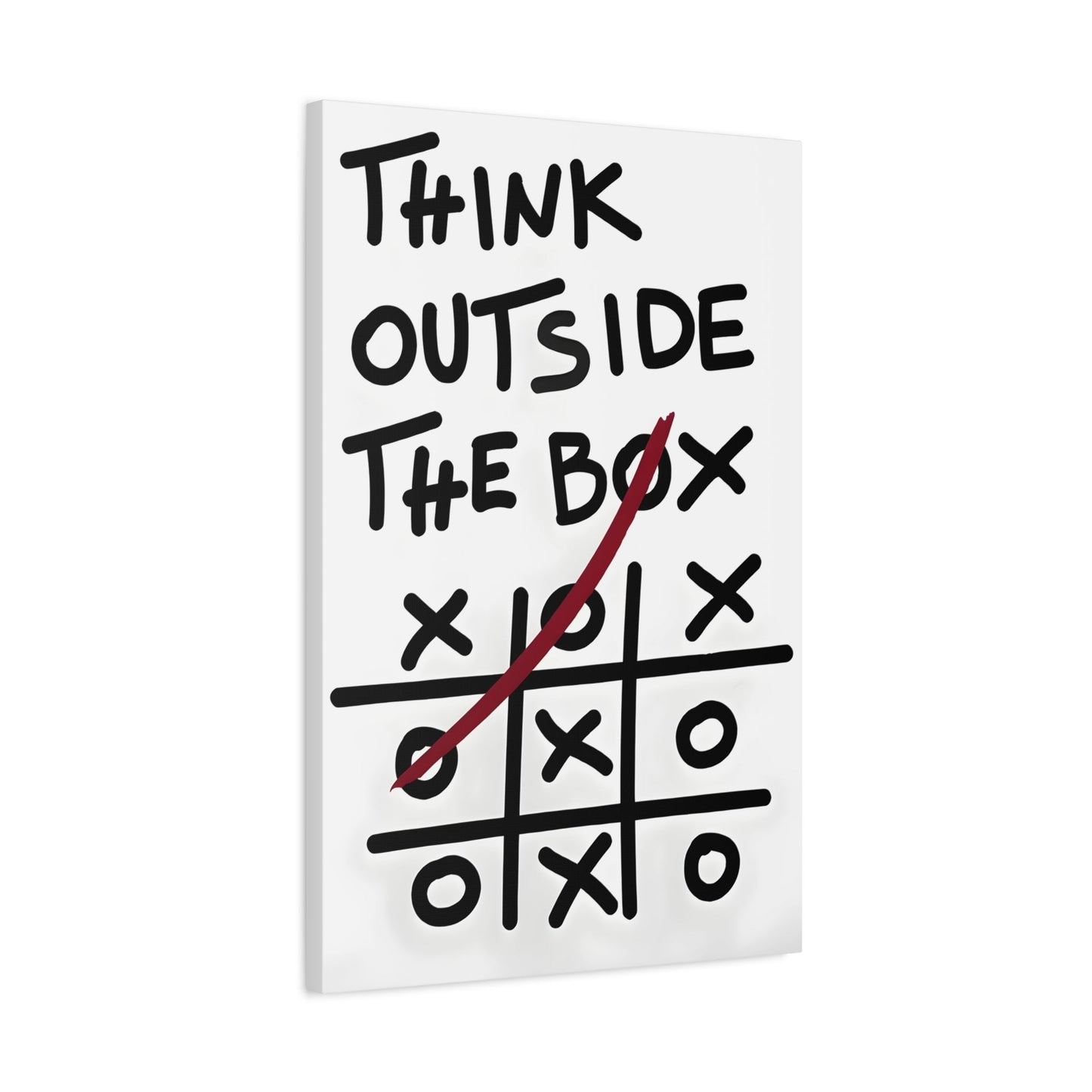 Motivational Quotes Canvas Wall Art Inspirational Office Decor Print - YesArtYes