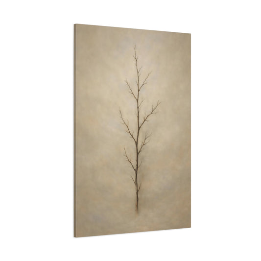 Main Mockup. Nature Bare Tree Bare Tree Brown shown as stretched canvas wall art