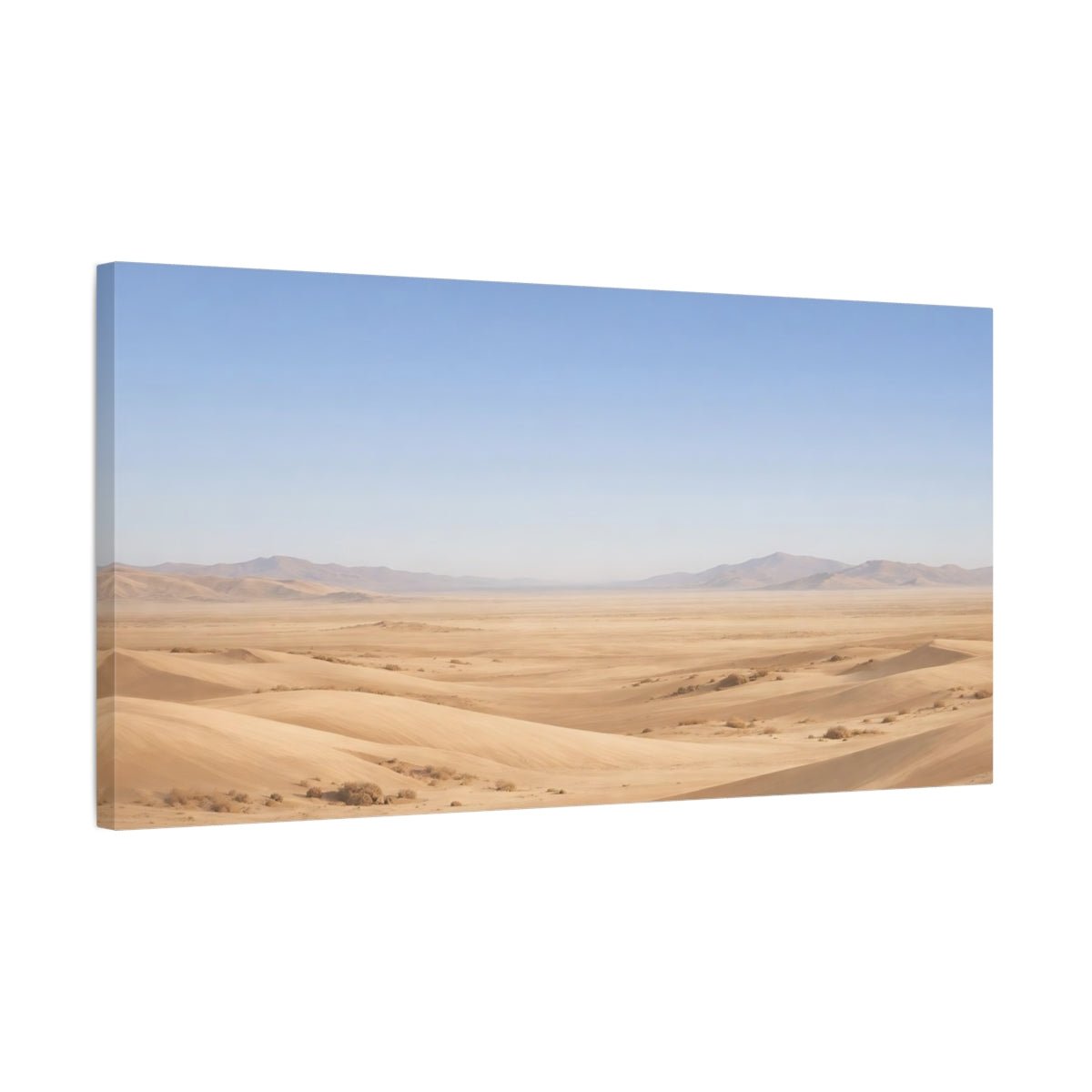 Nature Desert Dunes Sandy Landscape - Canvas Wall Art Print - YesArtYes