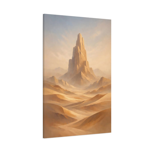 Main Mockup. Nature Desert Mountain Desert Landscape shown as stretched canvas wall art