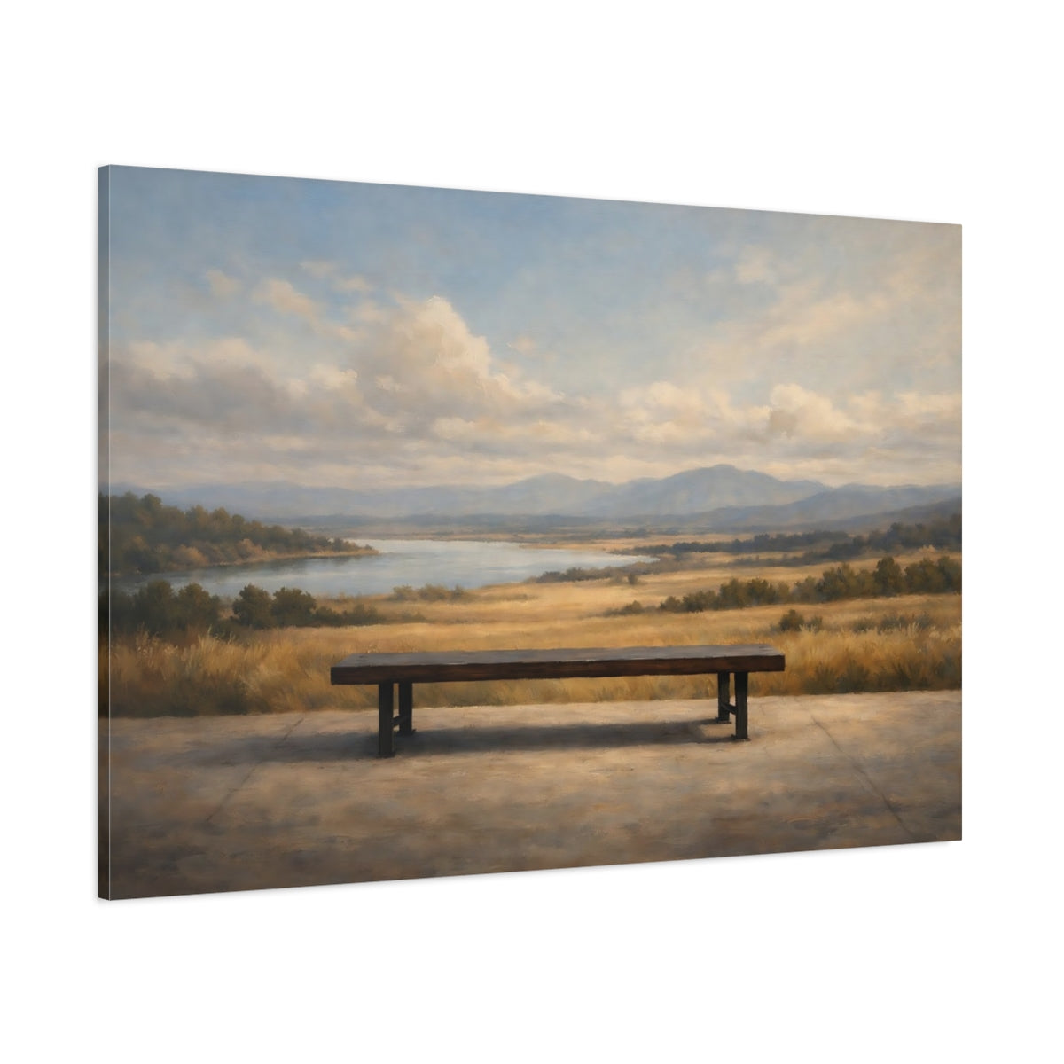 Main Mockup. Nature Landscape Nature Landscape shown as stretched canvas wall art