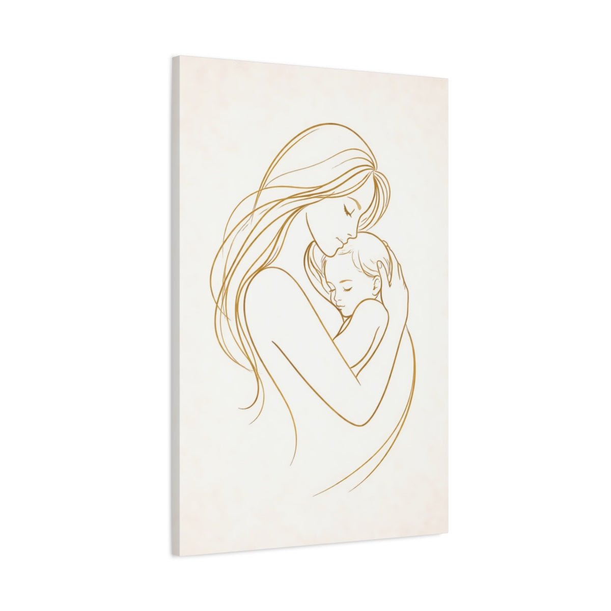 Nature Mother And Child - Canvas Wall Art Print - YesArtYes