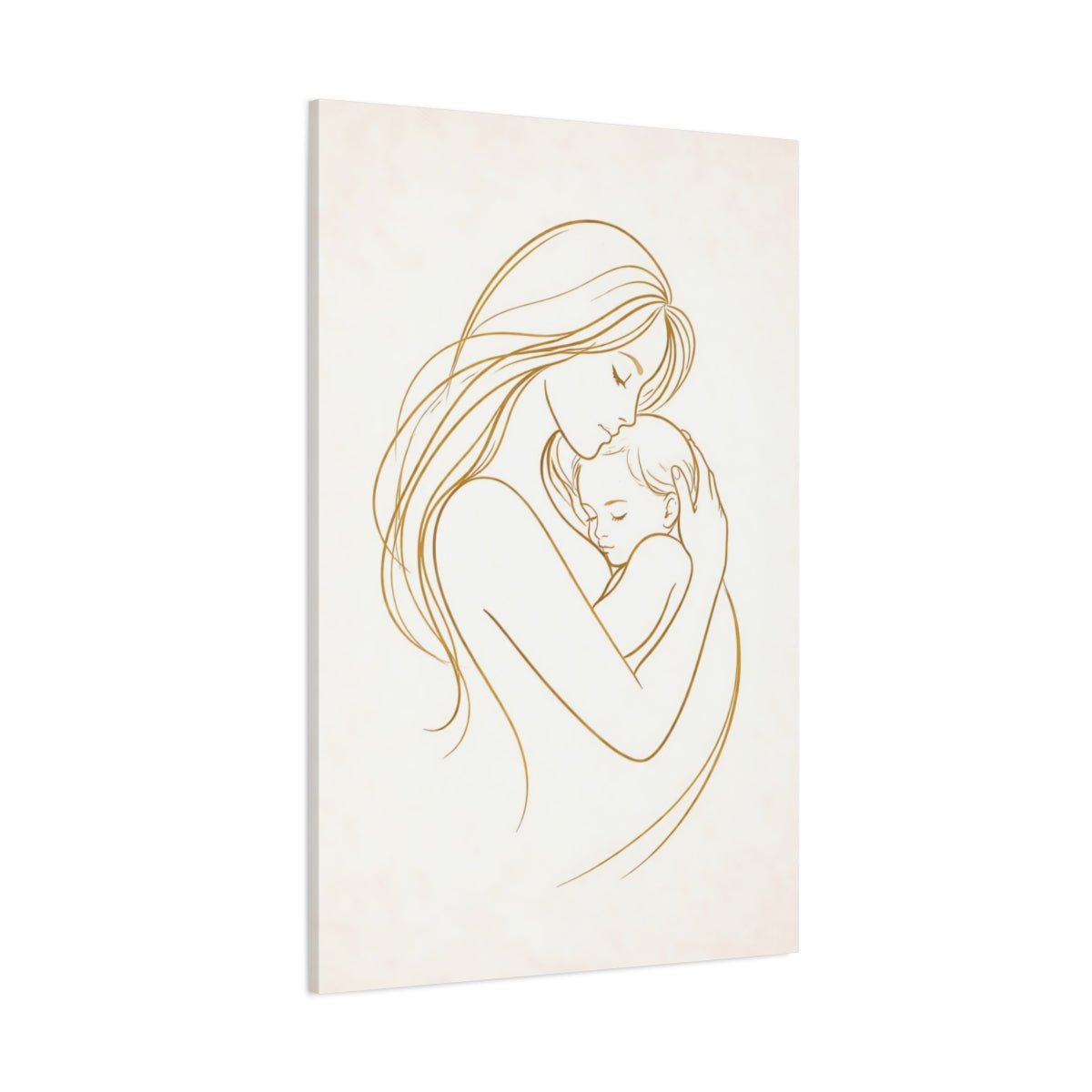 Nature Mother And Child - Canvas Wall Art Print - YesArtYes