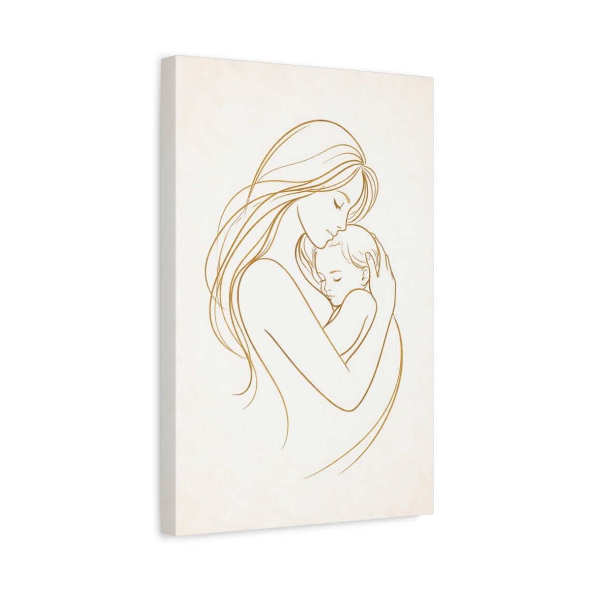 Nature Mother And Child - Canvas Wall Art Print - YesArtYes