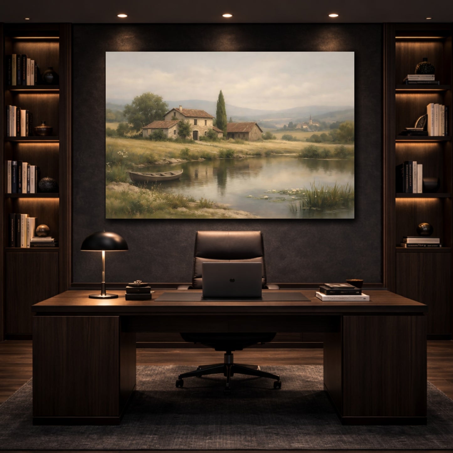 Nature Rural Landscape Rural Landscape shown as front canvas room wall art